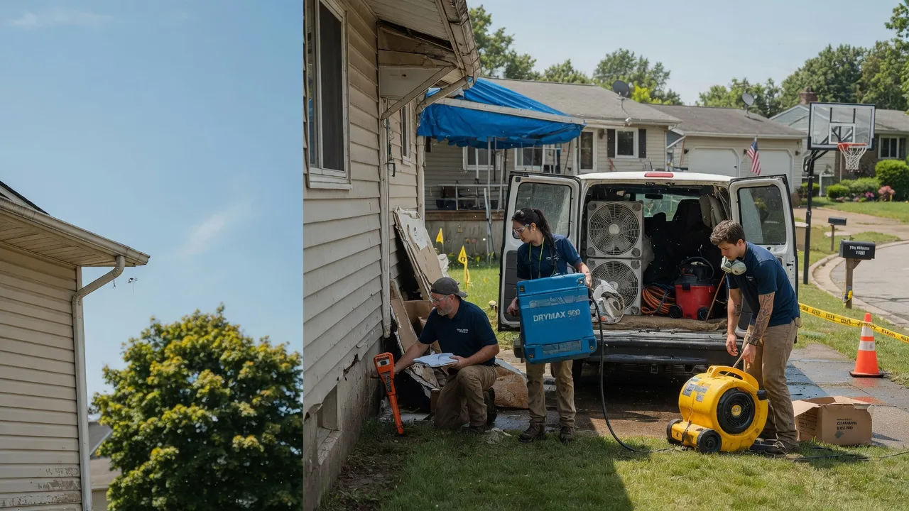 Ceiling Leak Cleanup in Ruskin, NE near me